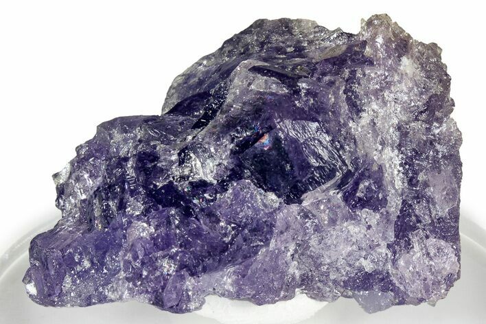 Purple Coquimbite Formation - Alcaparrosa Mine, Chile #326590